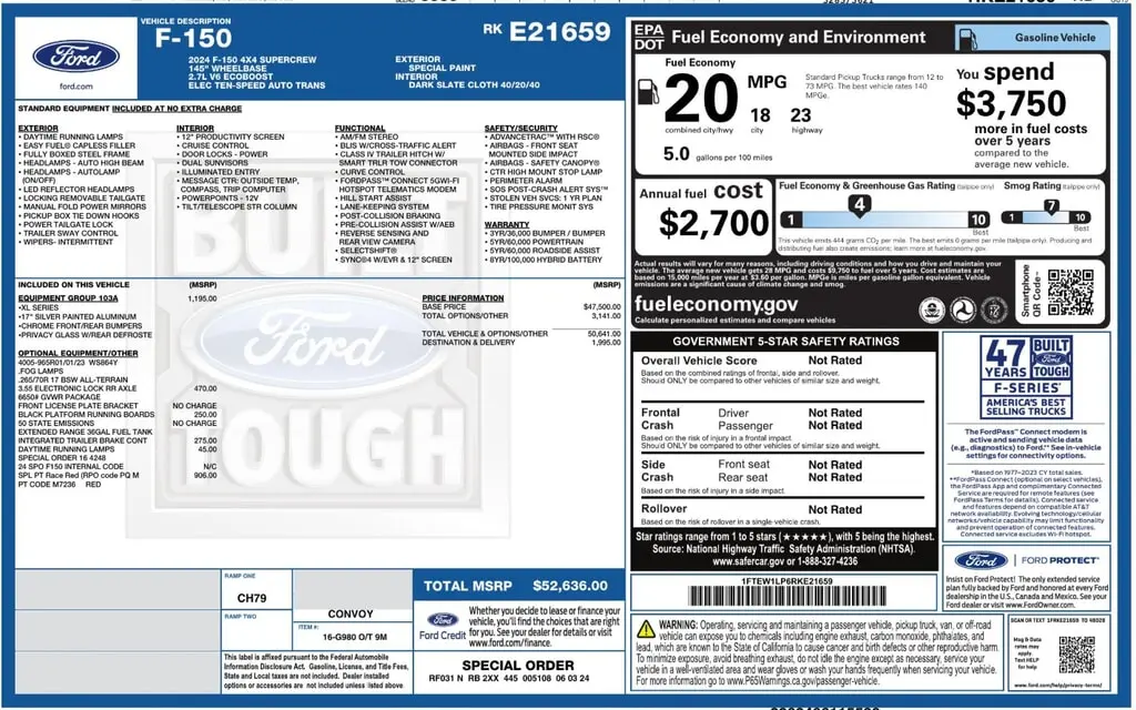 Florida Fine Cars - Used FORD F-150 2024 ORLANDO XL