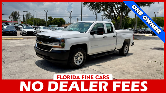 Florida Fine Cars - Used CHEVROLET SILVERADO-1500 2016 WEST PALM WORK TRUCK