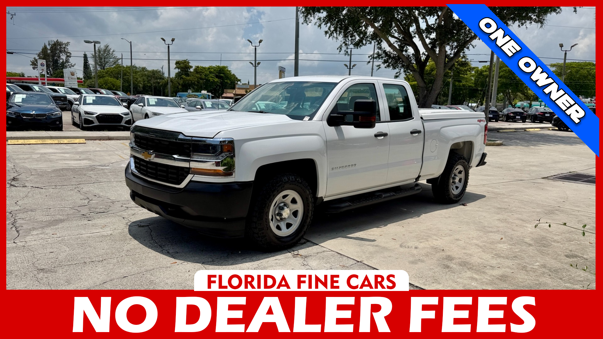 Florida Fine Cars - 2016-CHEVROLET-SILVERADO-1500-WEST-PALM-FL-Stock=160808