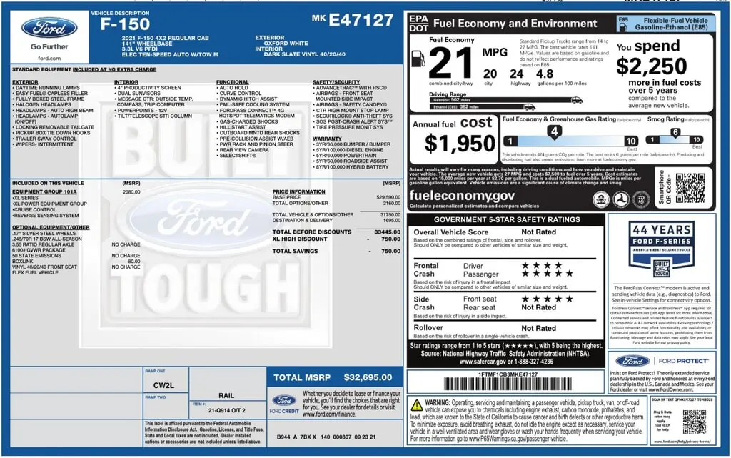 Florida Fine Cars - Used FORD F-150 2021 ORLANDO XL