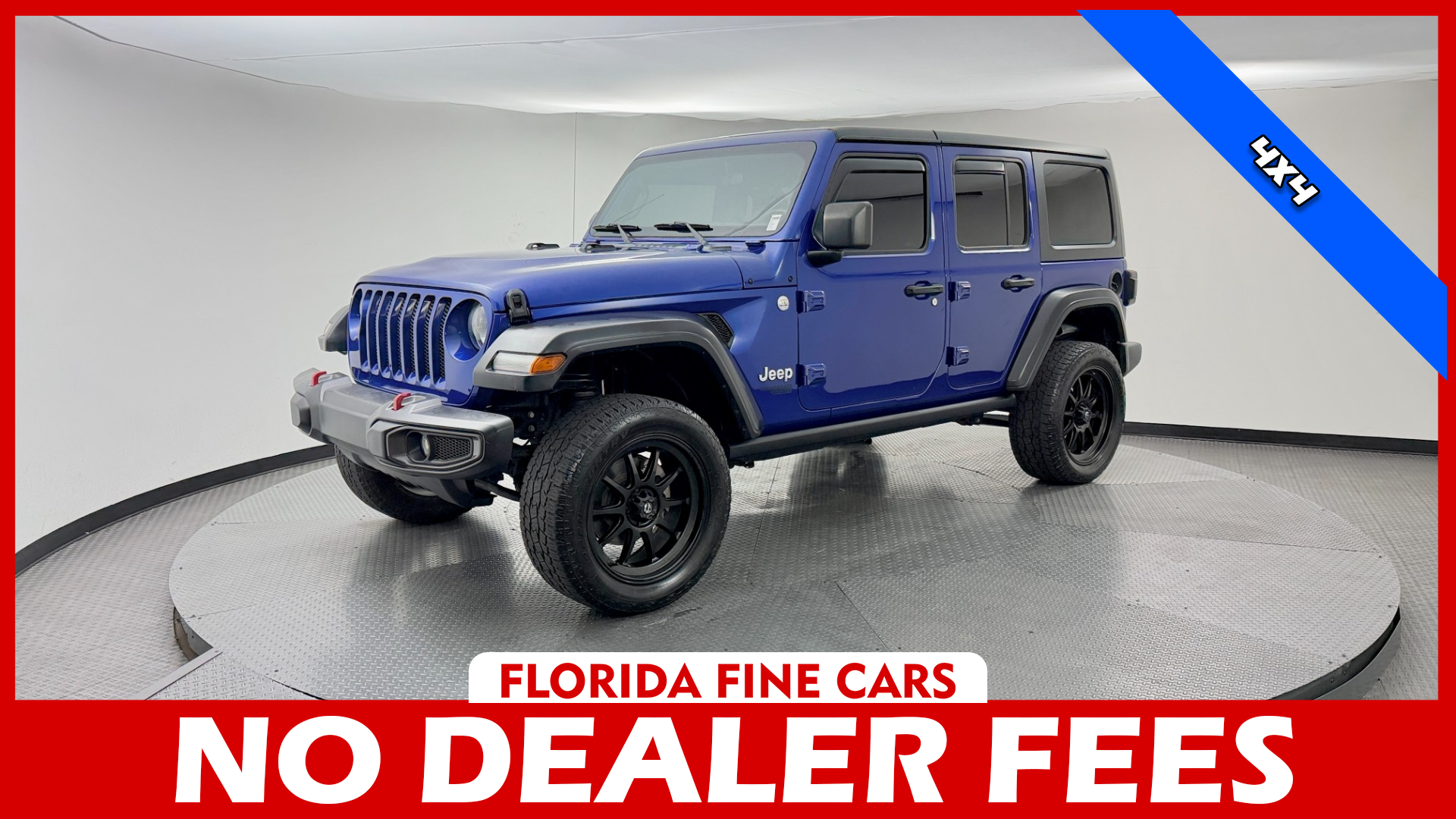 Florida Fine Cars - 2018-JEEP-WRANGLER-UNLIMITED-WEST-PALM-FL-Stock=160880