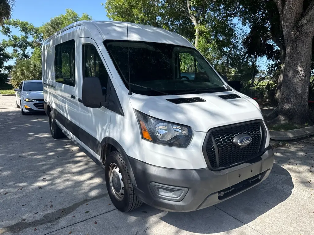 Florida Fine Cars - Used FORD TRANSIT 2023 WEST PALM 250 Cargo Van Medium Roof 148.0" WB