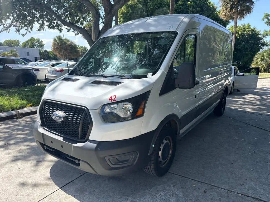 Florida Fine Cars - Used FORD TRANSIT 2023 WEST PALM 250 Cargo Van Medium Roof 148.0" WB