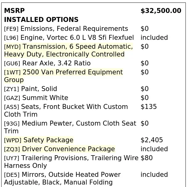 Florida Fine Cars - Used CHEVROLET EXPRESS 2020 ORLANDO 2500