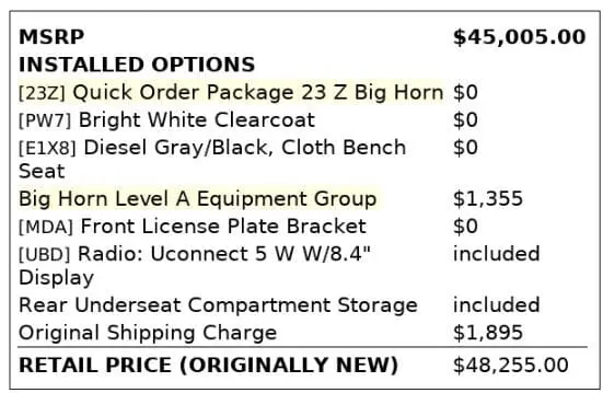 Florida Fine Cars - Used RAM 1500 2022 MARGATE BIG HORN