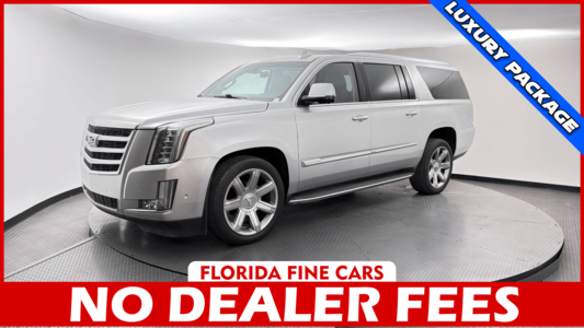 Florida Fine Cars - Used CADILLAC ESCALADE-ESV 2018 WEST PALM LUXURY