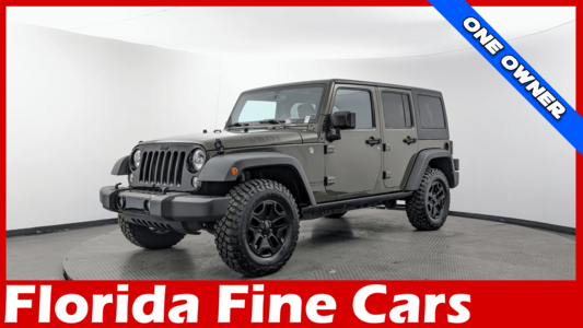 Florida Fine Cars - Used JEEP WRANGLER-UNLIMITED 2016 MARGATE WILLYS WHEELER