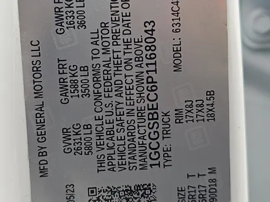 Florida Fine Cars - Used CHEVROLET COLORADO 2023 MIAMI 2WD WORK TRUCK
