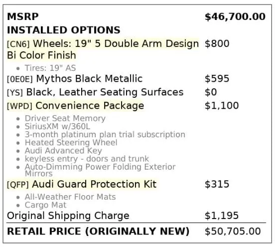 Florida Fine Cars - Used AUDI Q5 2023 MARGATE S LINE PREMIUM