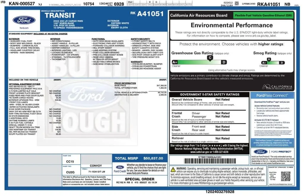 Florida Fine Cars - Used FORD TRANSIT 2024 MARGATE 