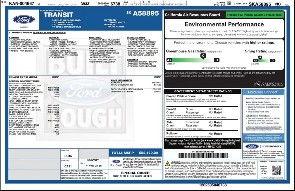Florida Fine Cars - Used FORD TRANSIT 2025 MARGATE 