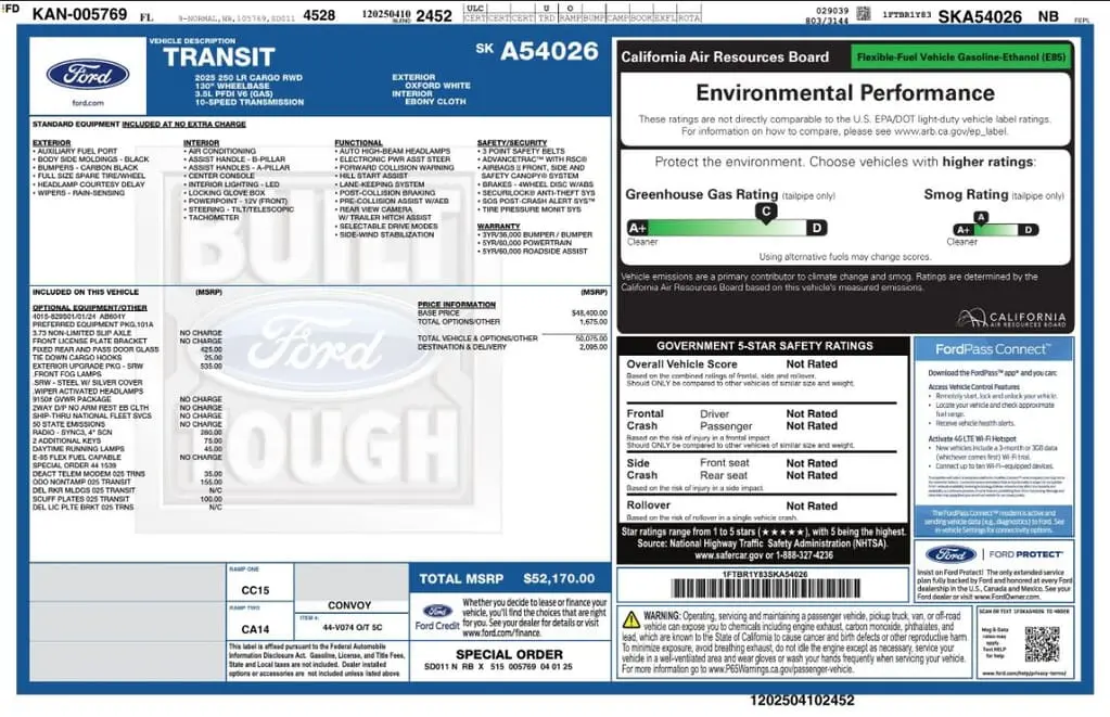 Florida Fine Cars - Used FORD TRANSIT 2025 MARGATE 