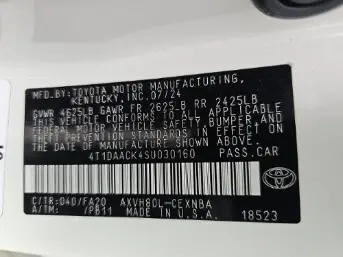Florida Fine Cars - Used TOYOTA CAMRY 2025 MARGATE LE