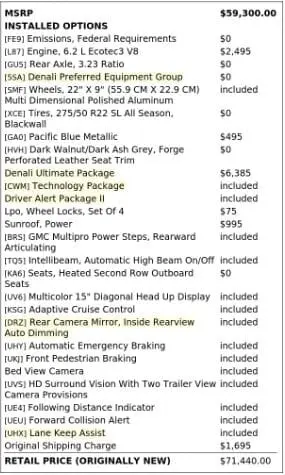 Florida Fine Cars - Used GMC SIERRA 1500 2021 MARGATE DENALI