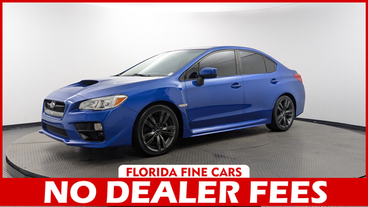 Florida Fine Cars - Used SUBARU WRX 2017 MARGATE PREMIUM