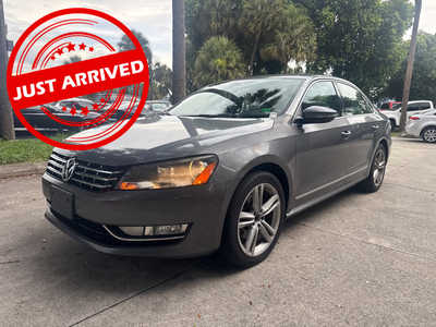 Florida Fine Cars - Used VOLKSWAGEN PASSAT 2012 WEST PALM TDI SE