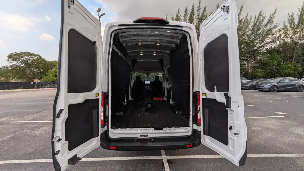 Florida Fine Cars - Used FORD E-TRANSIT 2023 MIAMI 350 Cargo Van High Roof 148.0" WB