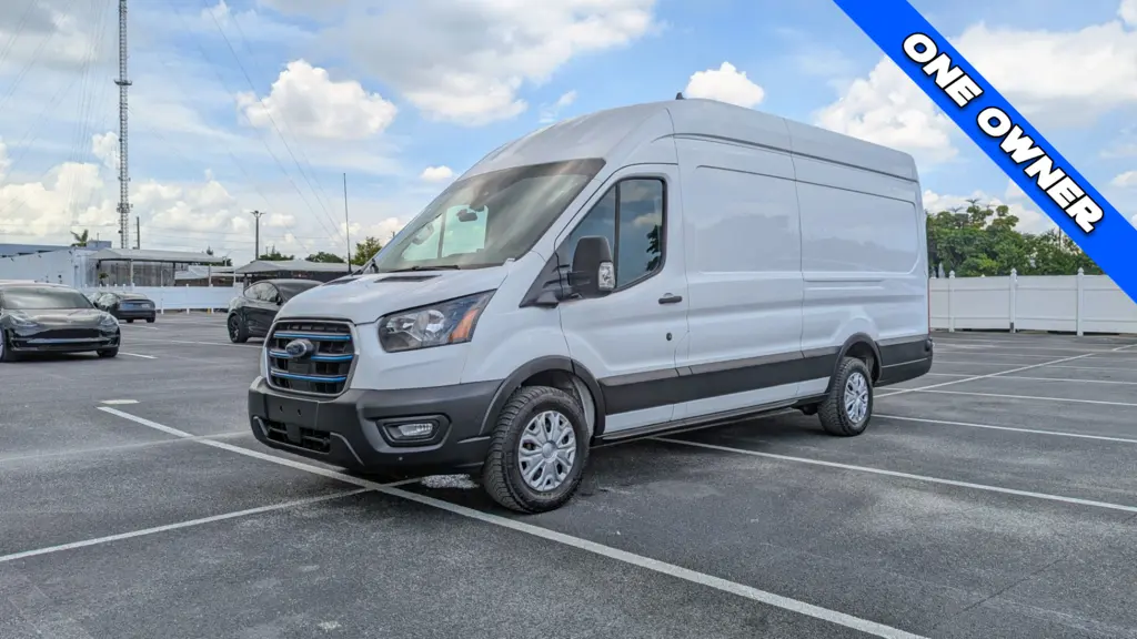 Florida Fine Cars - Used FORD E-TRANSIT 2023 MIAMI 350 Cargo Van High Roof 148.0" WB