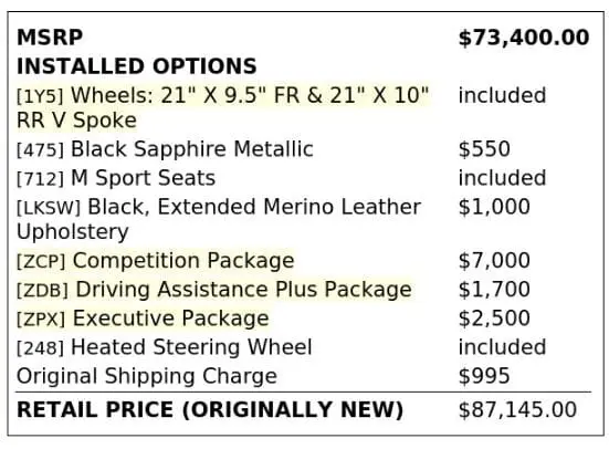 Florida Fine Cars - Used BMW X4 M 2021 MARGATE COMPETITION
