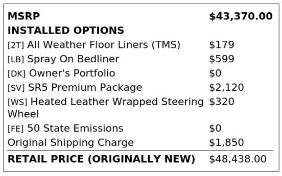 Florida Fine Cars - Used vehicle - TRUCK TOYOTA TUNDRA 2WD 2023