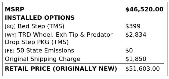 Florida Fine Cars - Used TOYOTA TUNDRA 2WD 2023 MIAMI SR5