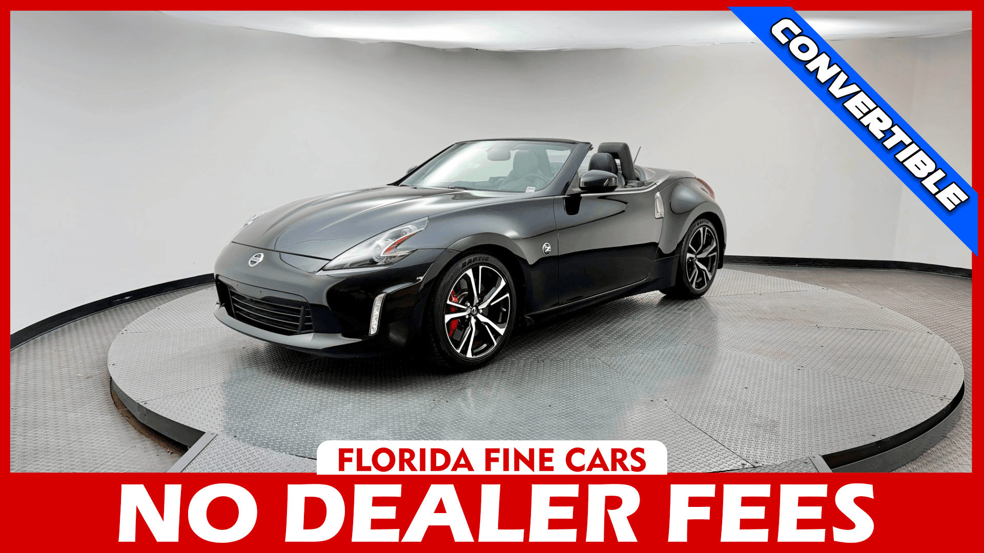 Florida Fine Cars - 2019-NISSAN-370Z-ROADSTER-WEST-PALM-FL-Stock=161436