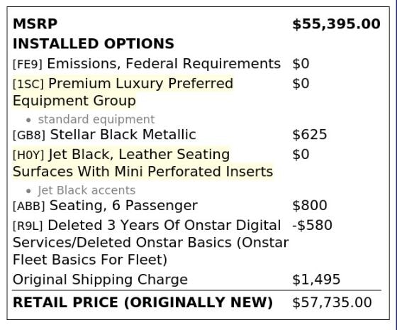 Florida Fine Cars - Used vehicle - SUV CADILLAC XT6 2025