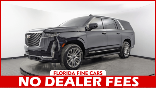 Florida Fine Cars - Used CADILLAC ESCALADE-ESV 2022 MARGATE PREMIUM LUXURY
