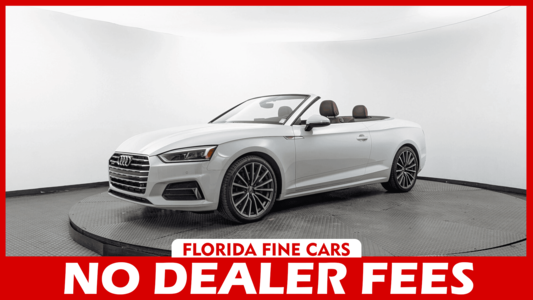 Florida Fine Cars - Used AUDI A5-CABRIOLET 2018 MIAMI PREMIUM PLUS