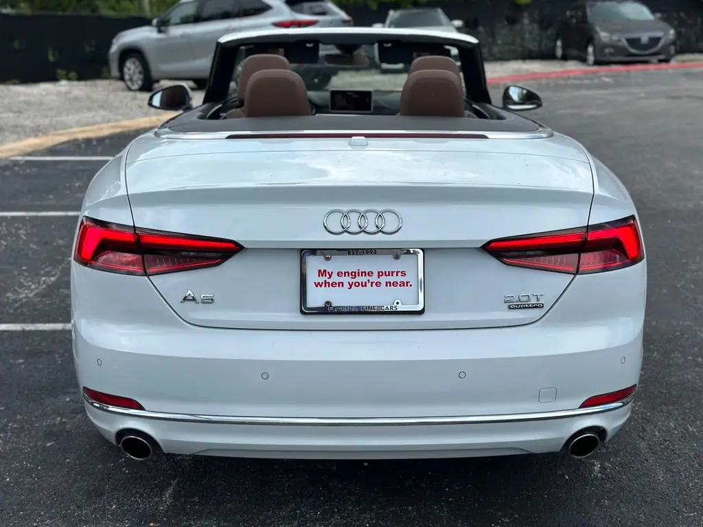 Florida Fine Cars - Used AUDI A5 CABRIOLET 2018 MIAMI PREMIUM PLUS