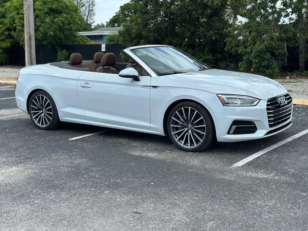 Florida Fine Cars - Used AUDI A5 CABRIOLET 2018 MIAMI PREMIUM PLUS