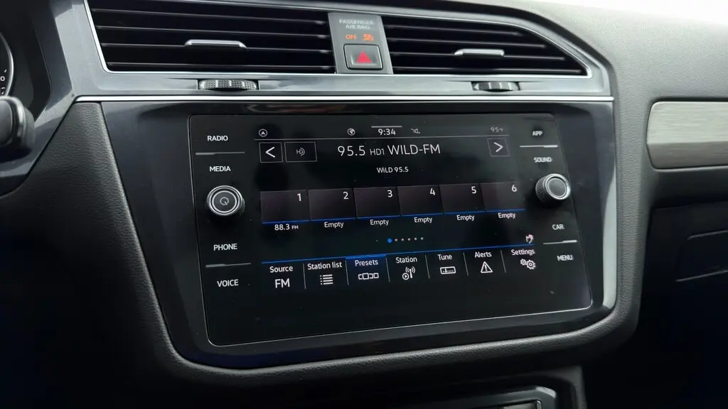 Florida Fine Cars - Used VOLKSWAGEN TIGUAN 2021 WEST PALM SE R-LINE BLACK