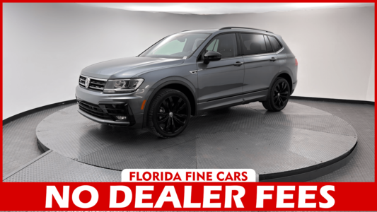 Florida Fine Cars - Used VOLKSWAGEN TIGUAN 2021 WEST PALM SE R-LINE BLACK