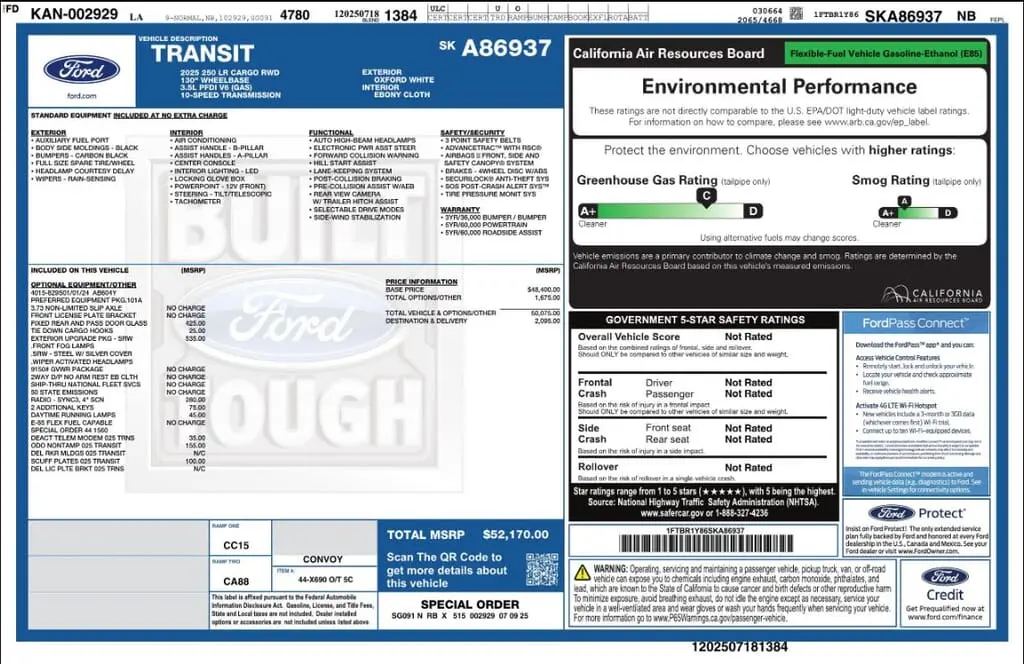 Florida Fine Cars - Used FORD TRANSIT 2025 MIAMI 