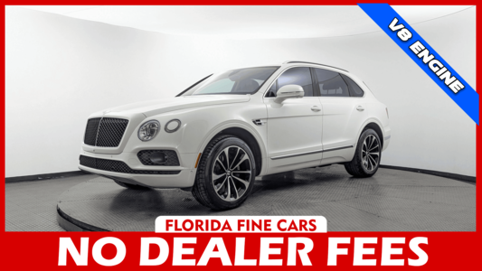 Florida Fine Cars - Used BENTLEY BENTAYGA 2019 MIAMI V8