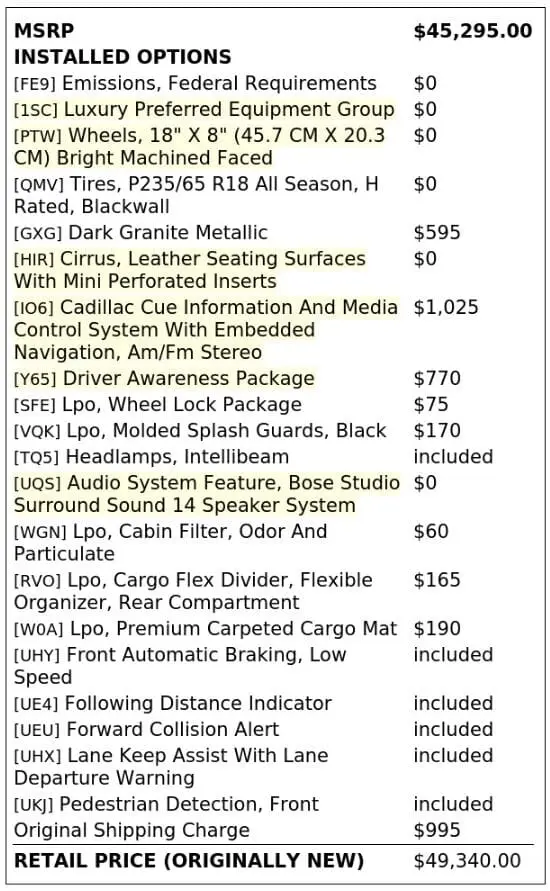 Florida Fine Cars - Used CADILLAC XT5 2017 MIAMI LUXURY FWD