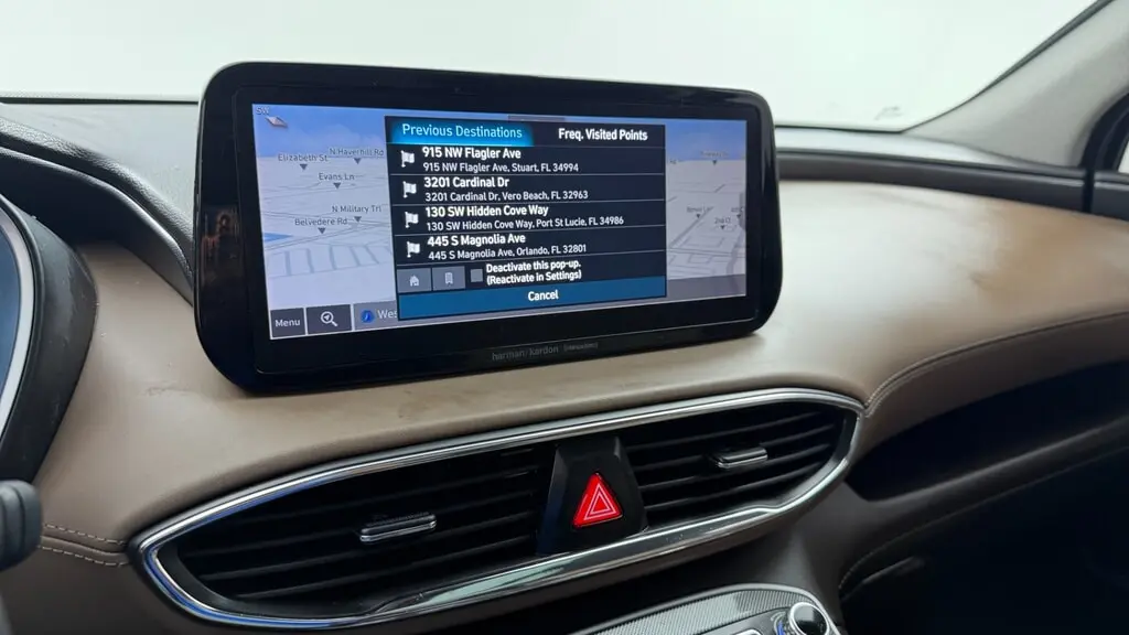 Florida Fine Cars - Used HYUNDAI SANTA FE HYBRID 2021 WEST PALM LIMITED