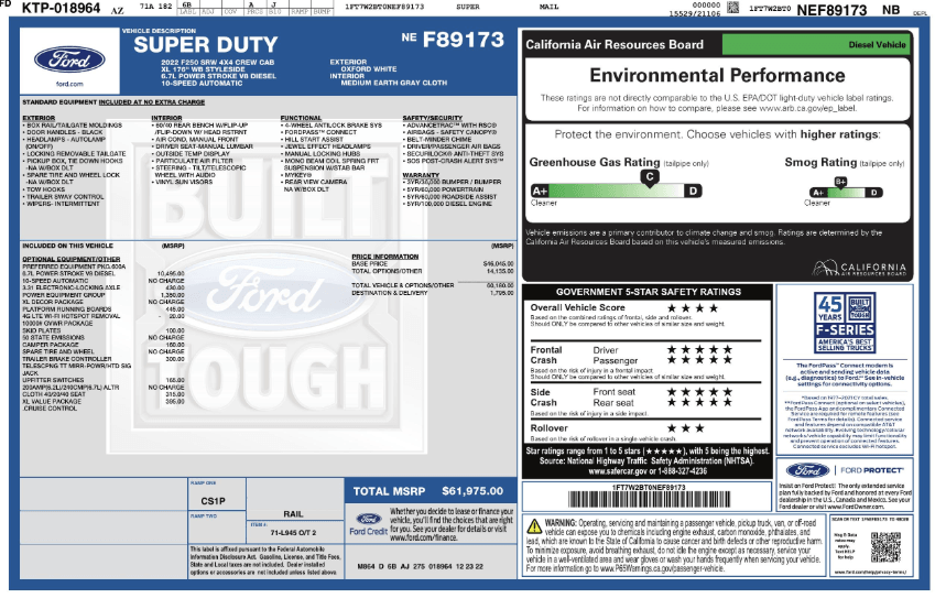 Florida Fine Cars - Used vehicle - TRUCK FORD SUPER DUTY F-250 SRW 2022