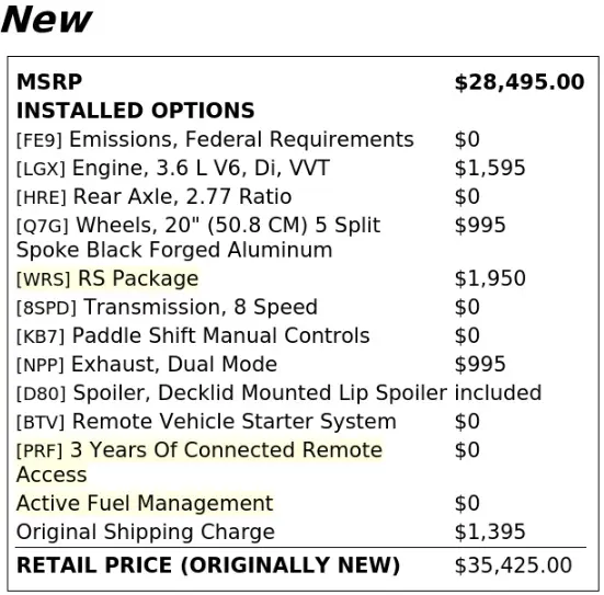 Florida Fine Cars - Used CHEVROLET CAMARO 2023 WEST PALM 1LT