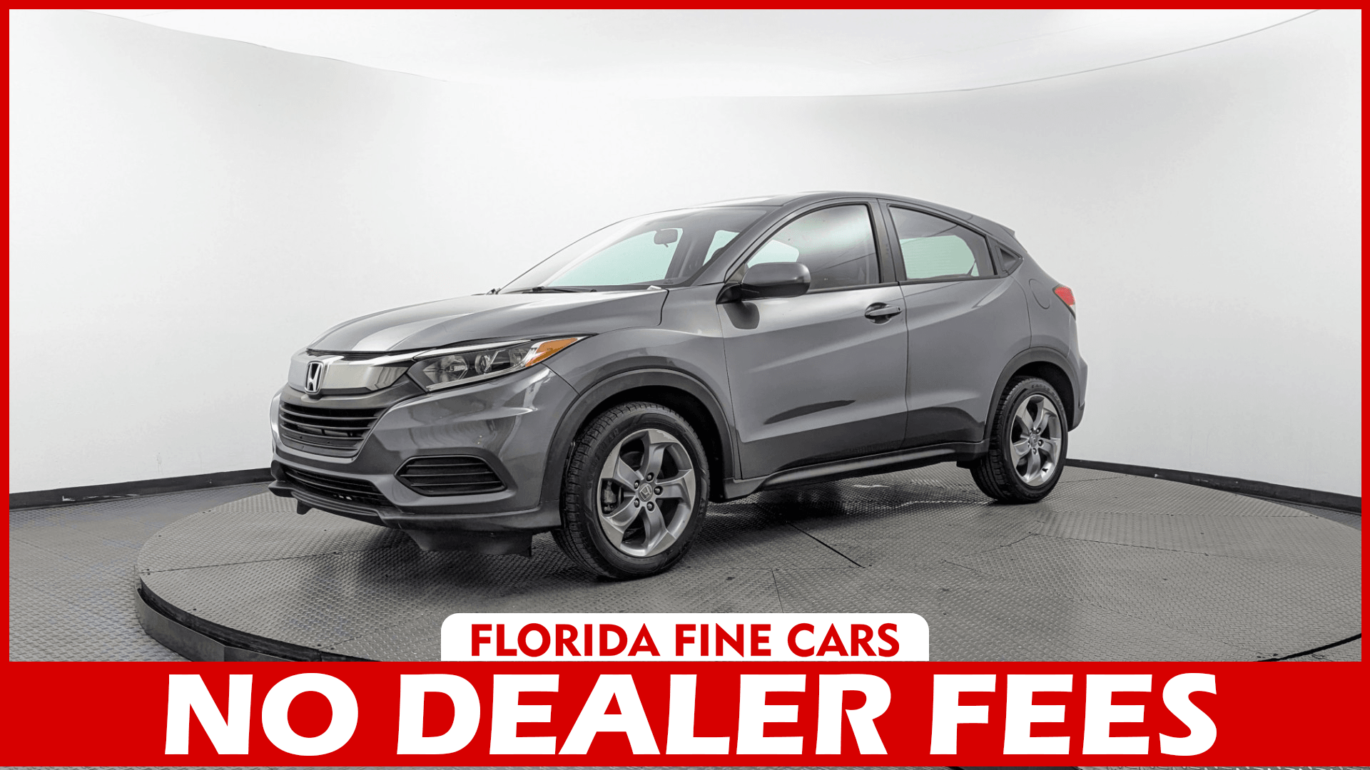 Florida Fine Cars - 2022-HONDA-HR-V-MARGATE-FL-Stock=161874
