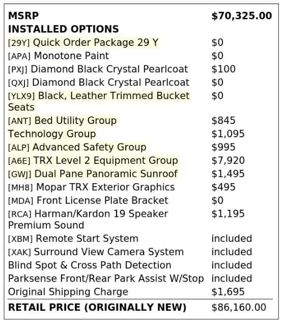 Florida Fine Cars - Used RAM 1500 2021 MIAMI TRX