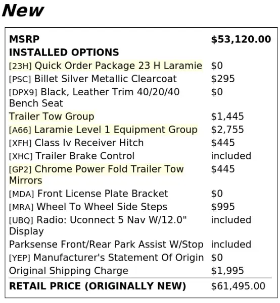 Florida Fine Cars - Used RAM 1500 2023 WEST PALM LARAMIE