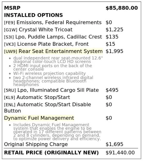 Florida Fine Cars - Used CADILLAC ESCALADE 2021 MARGATE SPORT