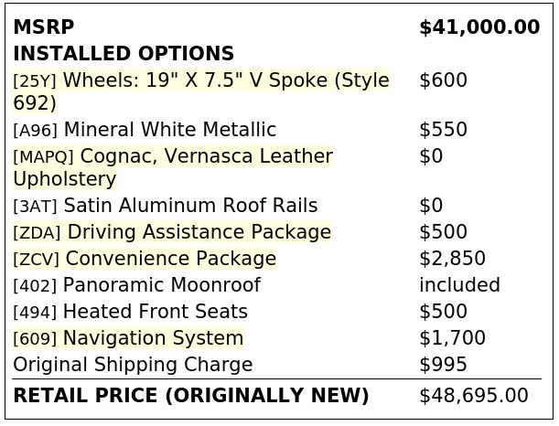Florida Fine Cars - Used vehicle - SUV BMW X3 2019