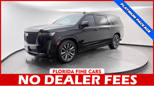 Florida Fine Cars - Used CADILLAC ESCALADE-ESV 2021 WEST PALM SPORT PLATINUM