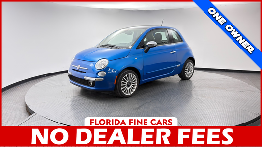 Florida Fine Cars - Used FIAT 500 2017 WEST PALM LOUNGE