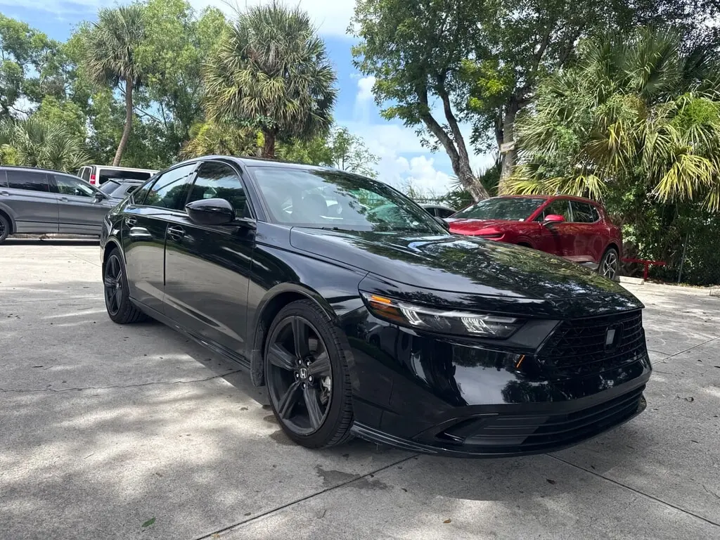 Florida Fine Cars - Used HONDA ACCORD HYBRID 2023 WEST PALM SPORT-L