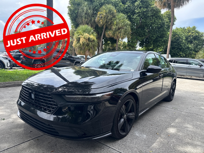 Florida Fine Cars - Used HONDA ACCORD-HYBRID 2023 WEST PALM SPORT-L