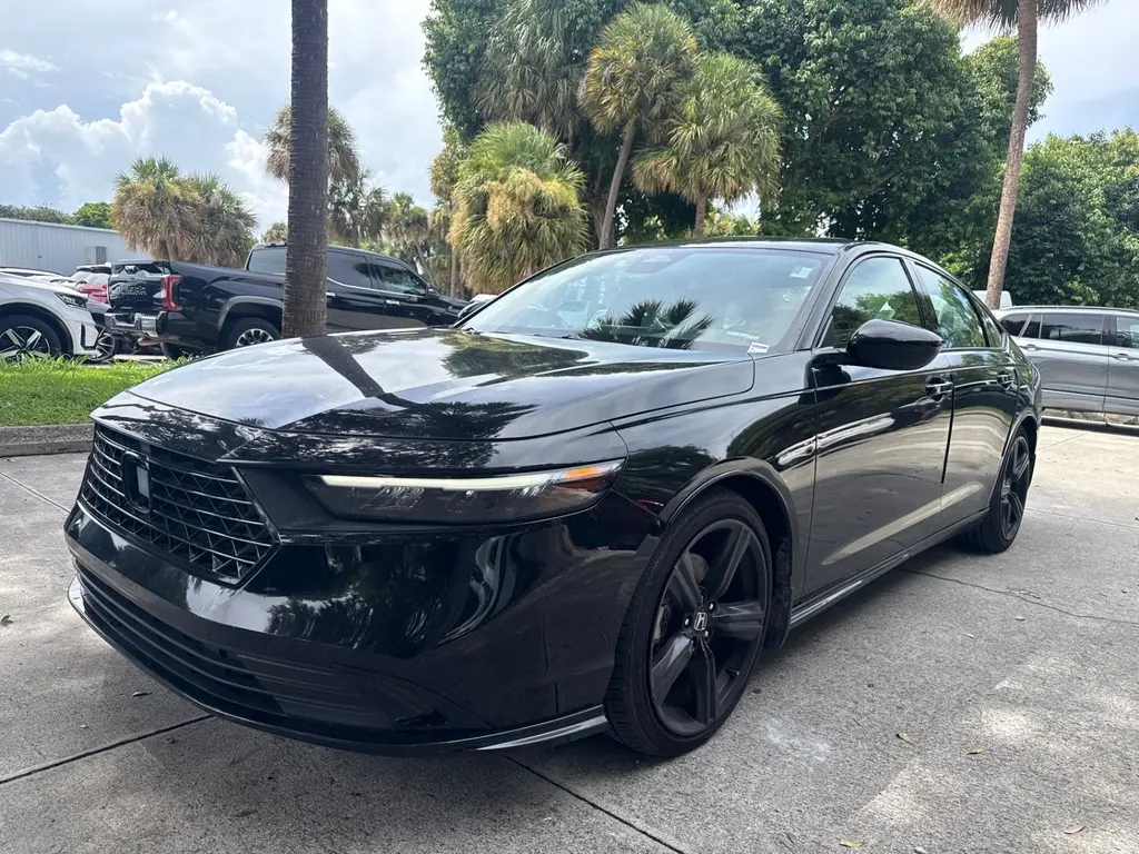 Florida Fine Cars - Used HONDA ACCORD HYBRID 2023 WEST PALM SPORT-L