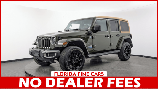 Florida Fine Cars - Used JEEP WRANGLER-4XE 2021 MARGATE UNLIMITED SAHARA